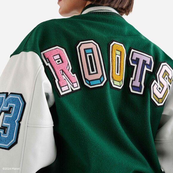 Limited Edition Roots x Barbie Varsity jacket - Picture 2 of 2